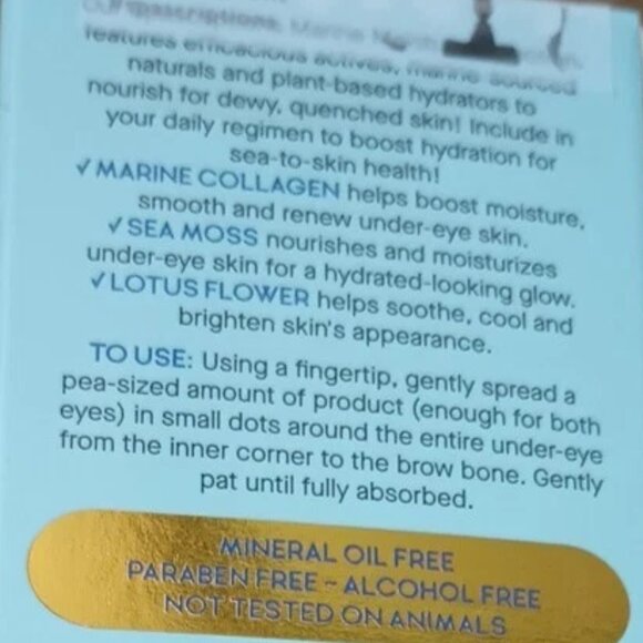 Spascriptions Sea Silk Eye Gel 0.5 oz (pack of 2) - Picture 6 of 11